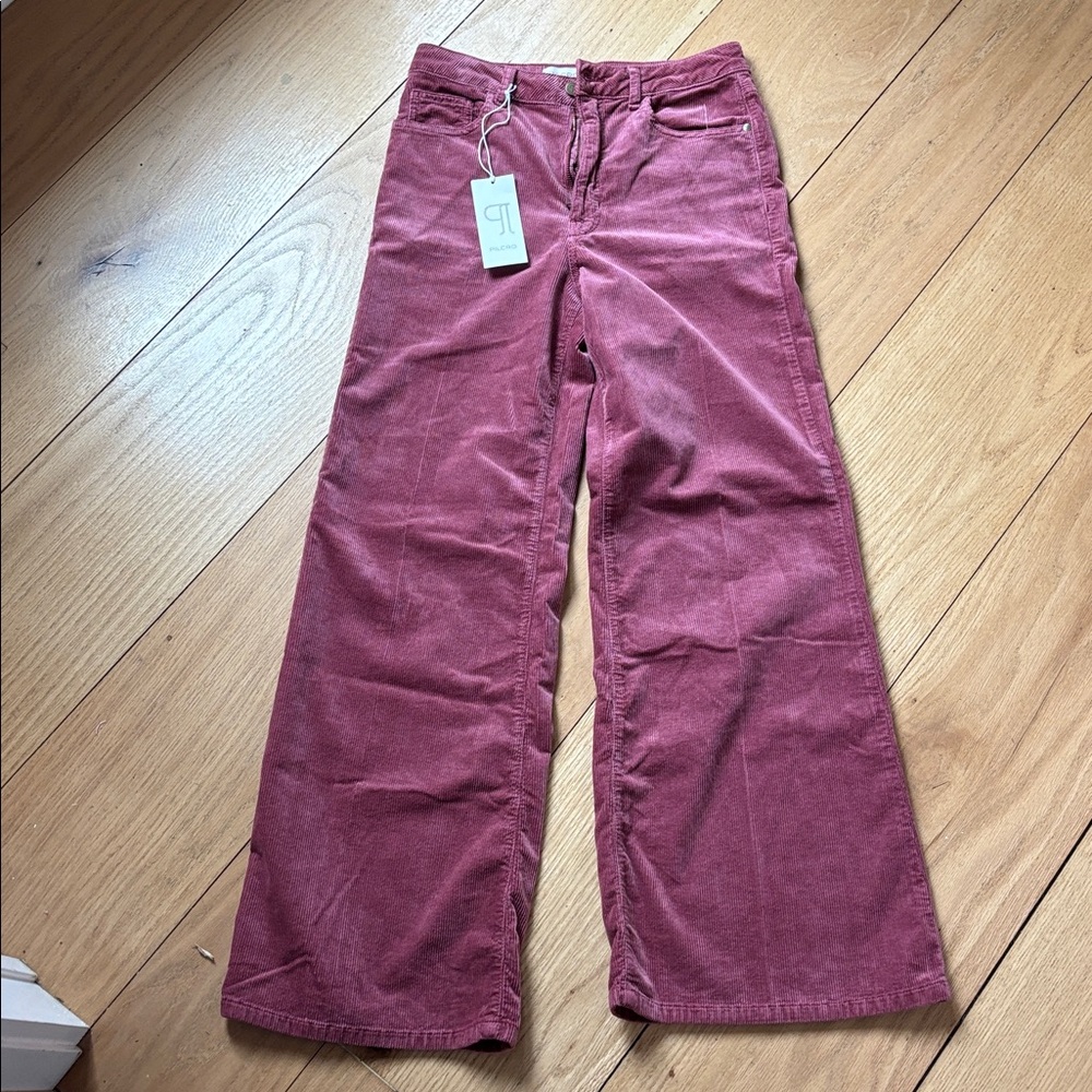 Anthropologie Pilcro “The Robbie” Corduroy High-Rise Flare Jeans - Picture 6 of 10